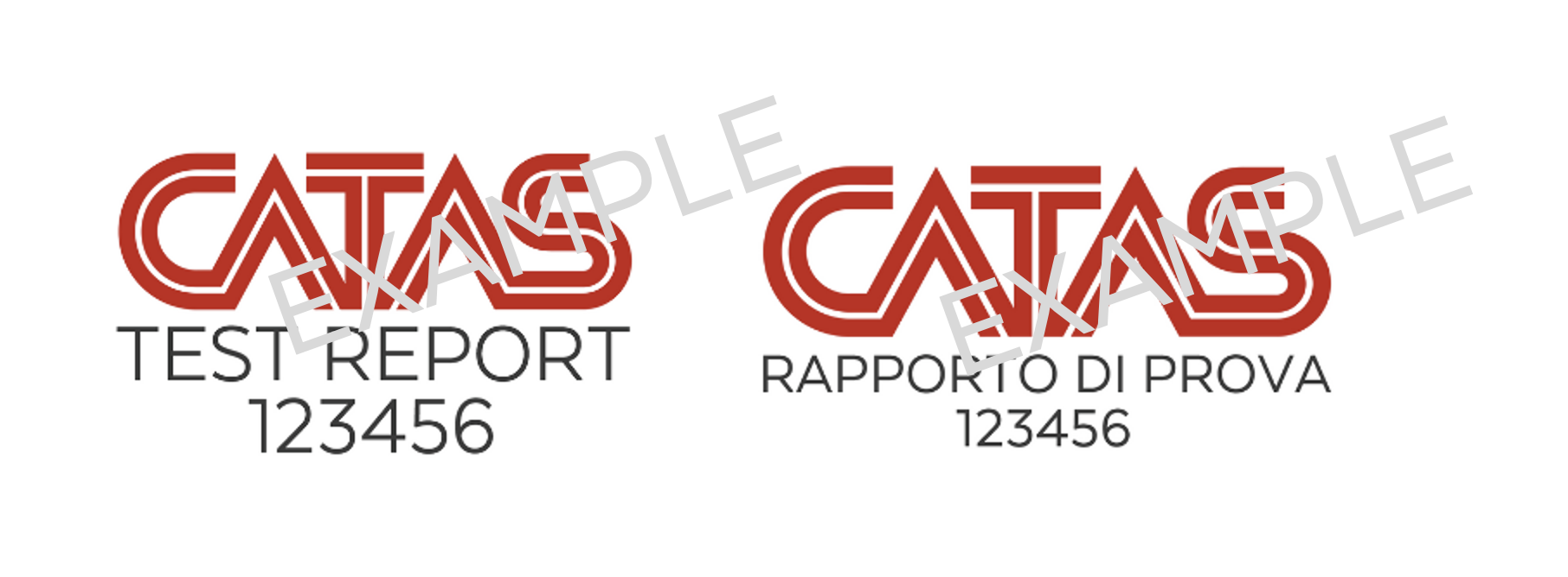 Logo CATAS Test report logo