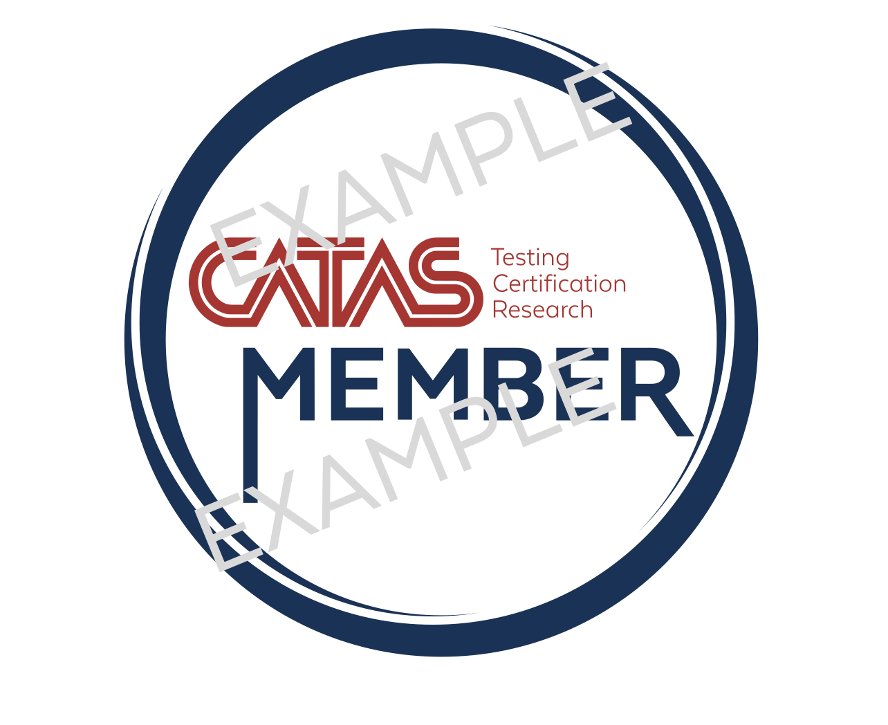 Logo CATAS Member Example